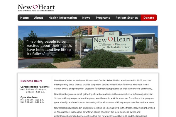 newheartnm.com site used Newheart