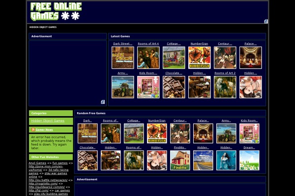 Arcademaster theme site design template sample