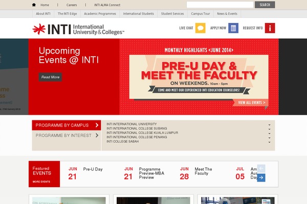newinti.edu.my site used Inti_2020