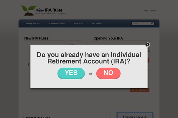 Site using Arscode-ninja-popups plugin