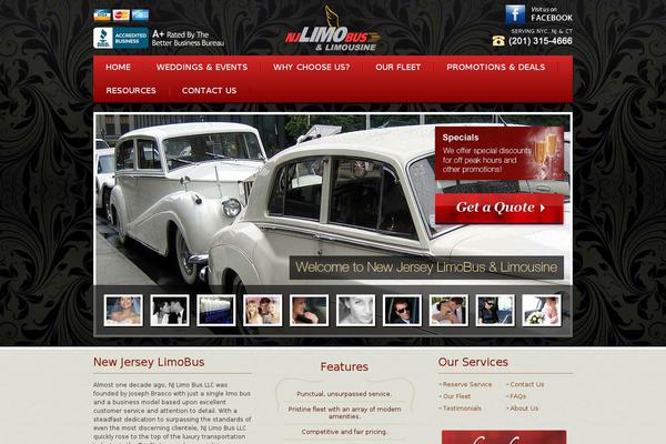 limobus theme websites examples