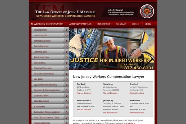 newjerseyworkerscompensationlaw.com site used Mdc-child-theme