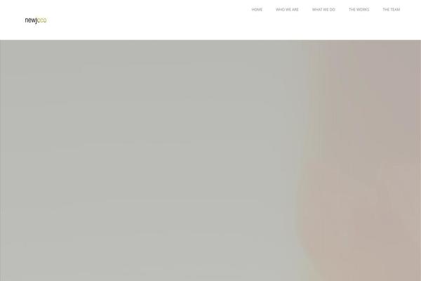 Visia theme site design template sample