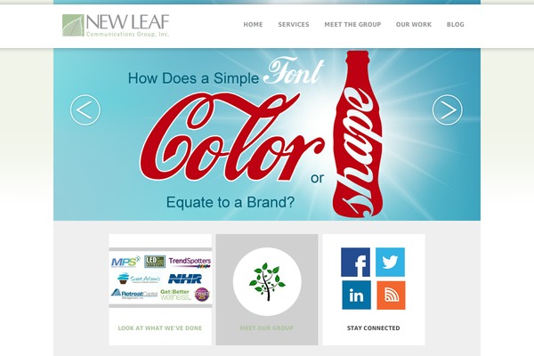 New_leaf theme websites examples