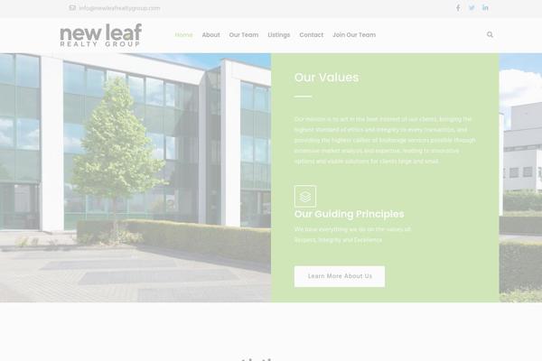 newleafrealtygroup.com site used Zoacres