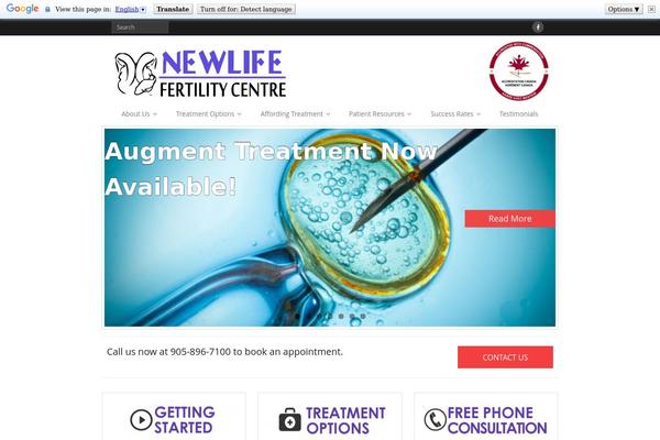 newlifefertility.com site used Kmtheme