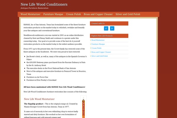 newlifewoodconditioners.com site used Serenity