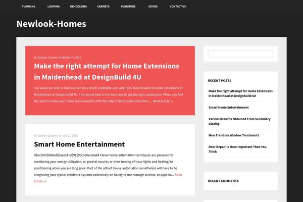 newlook-homes.com site used Candour