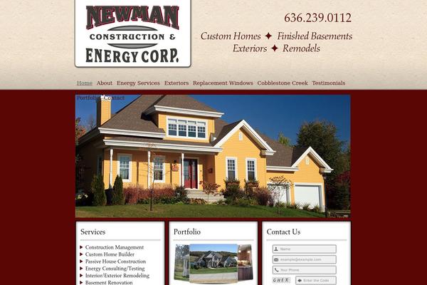 newman-construction.com site used 3