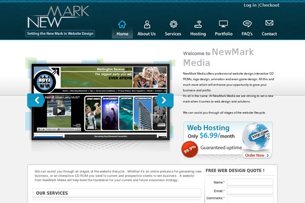 newmark.co.nz site used Newmark