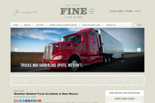 newmexicotruckaccidentlawyerblog.com site used Willow