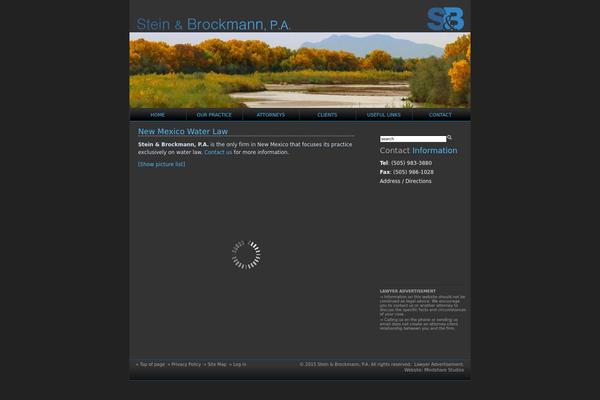 newmexicowaterlaw.com site used Mindshare-classic