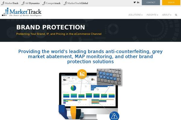 newmo.com site used Markettrack