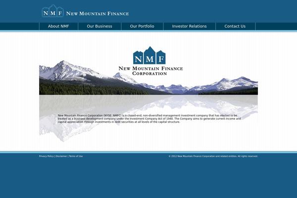 newmountainfinance.com site used Nmg