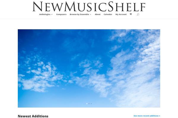 newmusicshelf.com site used Nms-divi