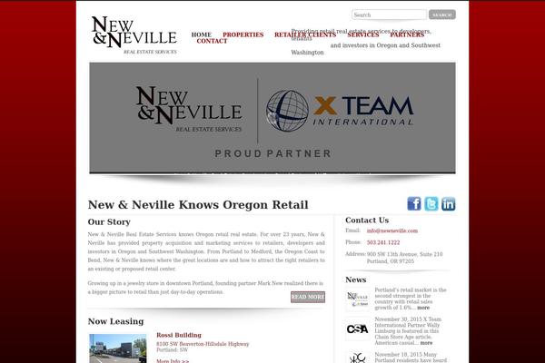 newneville.com site used Neville