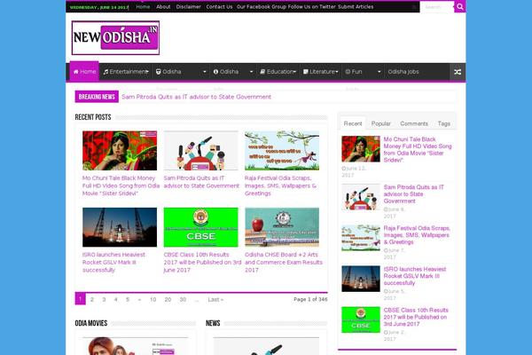 newodisha.in site used NewsMag