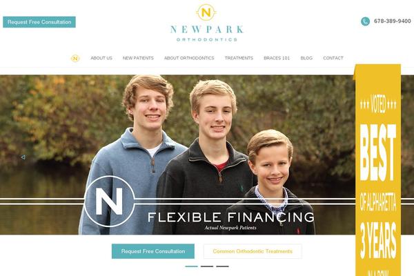 newparkortho.com site used Wps_newparkortho