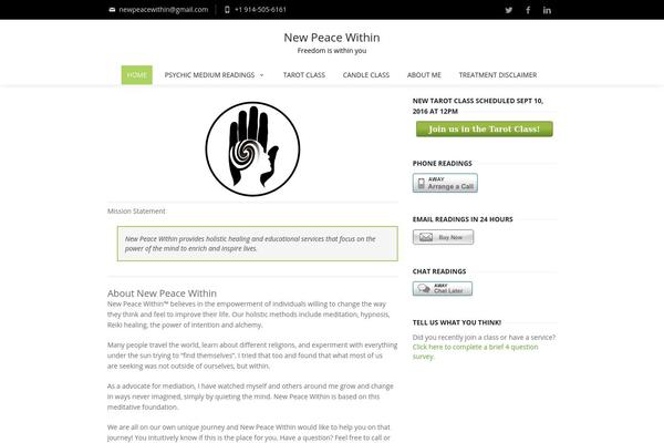 Creativo theme site design template sample