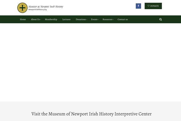 newportirishhistory.org site used Churchwp