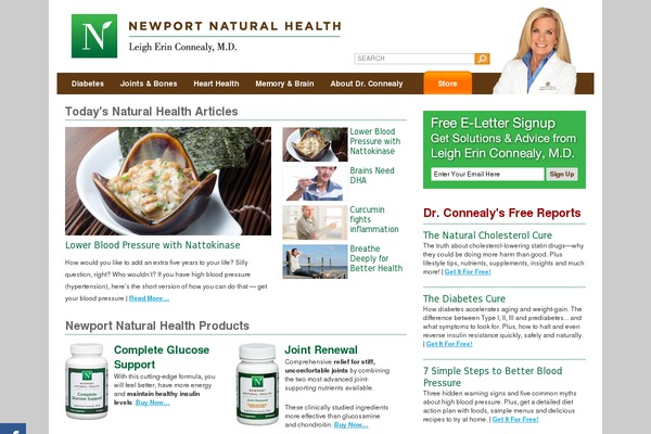 newport theme websites examples