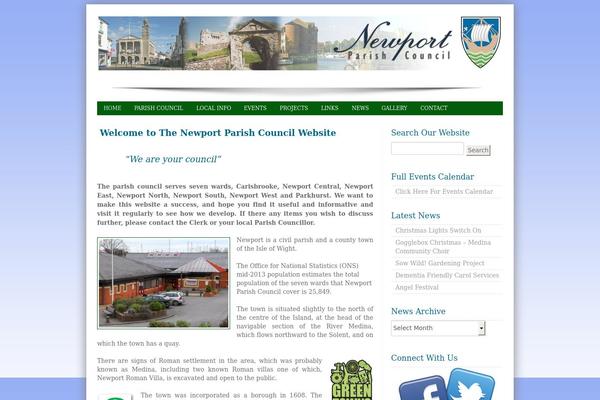 newportwight.org.uk site used Newport-parish