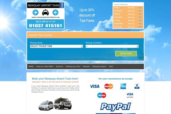 newquayairporttaxis.org site used Henver_cars