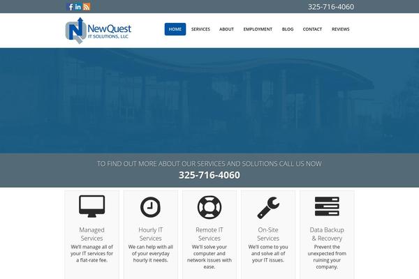 newquest-it.com site used Designi