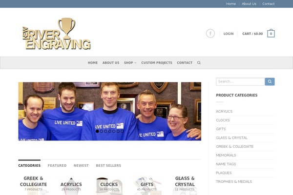 Flatsome theme site design template sample