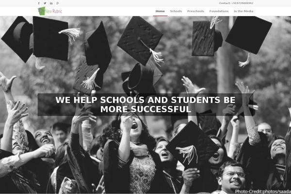 Enfold theme site design template sample