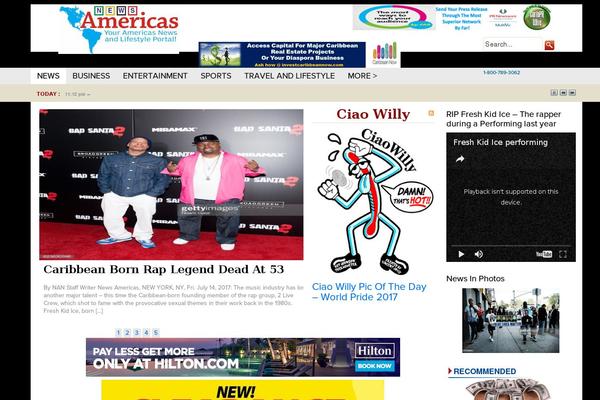 newsamericasnow.com site used Newspaperchild