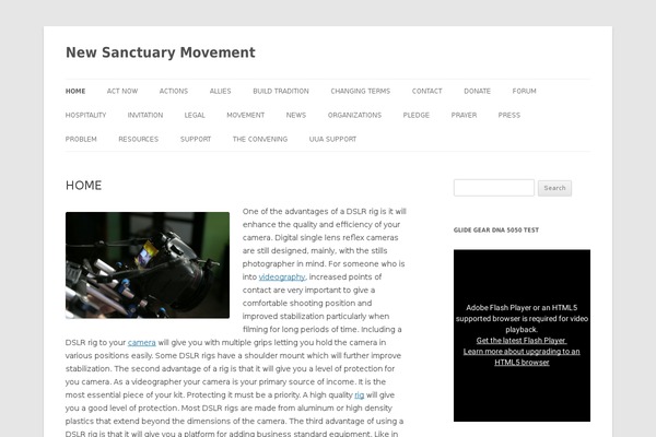 Twenty Twelve theme site design template sample