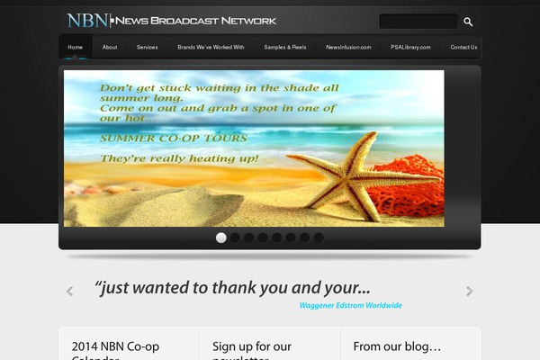 NBN theme websites examples