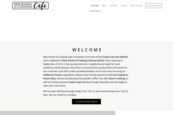 Enfold theme site design template sample