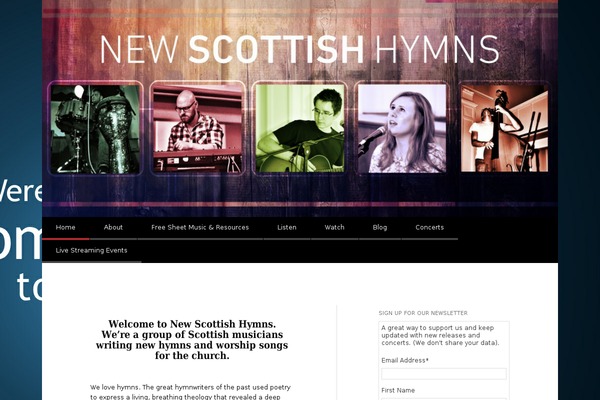 newscottishhymns.com site used Reddle-wpcom