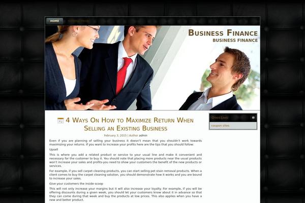 business_analysis theme websites examples