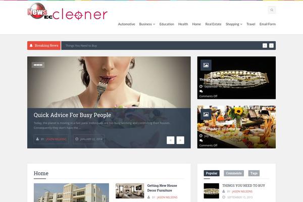 Logger theme site design template sample