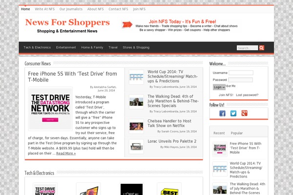 nfs WordPress theme, websites list used nfs theme nfs theme websites examples