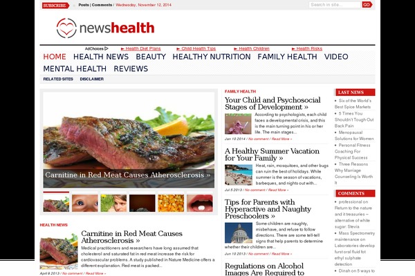 newshealth.net site used Wpadvnewspaper
