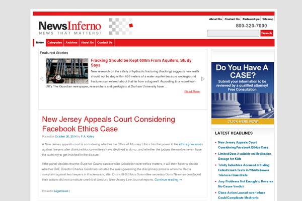 newsinferno.com site used Newsinferno