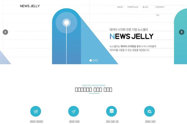 newsjel.ly site used The7