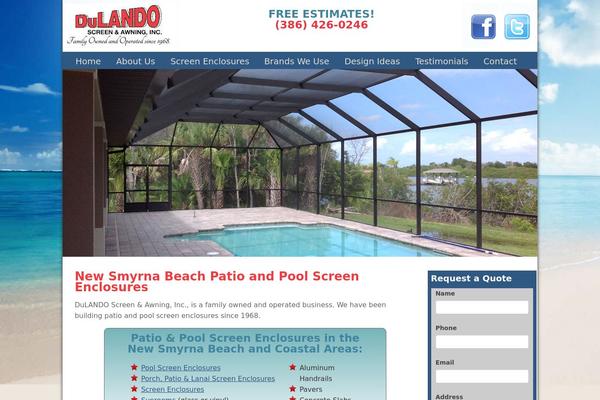 newsmyrnabeachscreenenclosures.com site used Nsb