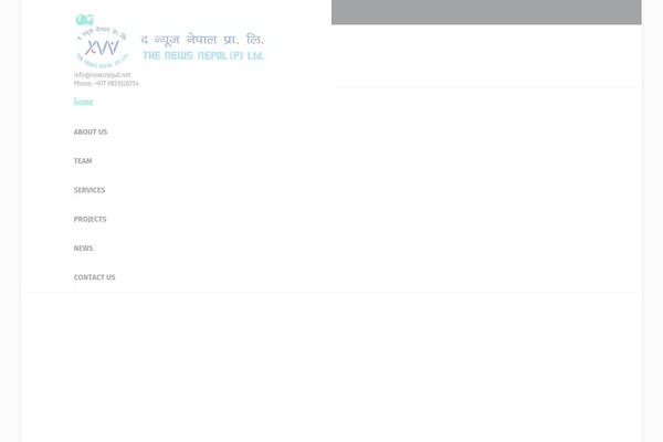 The7 theme site design template sample