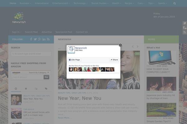 newsnish.com site used Newsnish