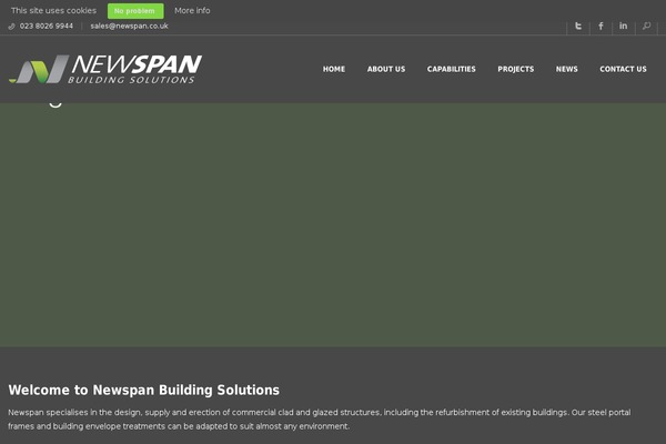 newspan.co.uk site used Newspan2018