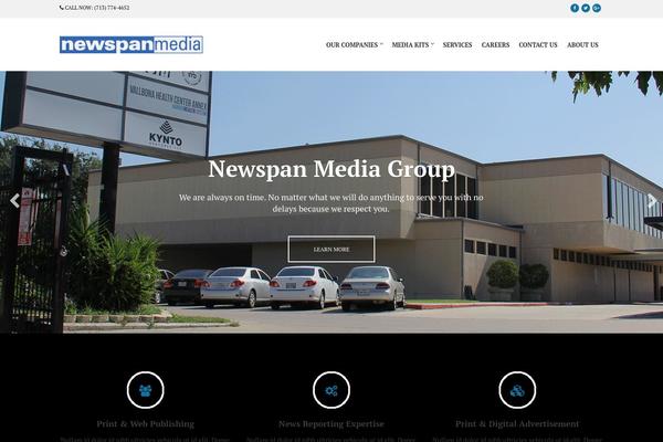 newspan.net site used Wp_business3ree5-v1.5