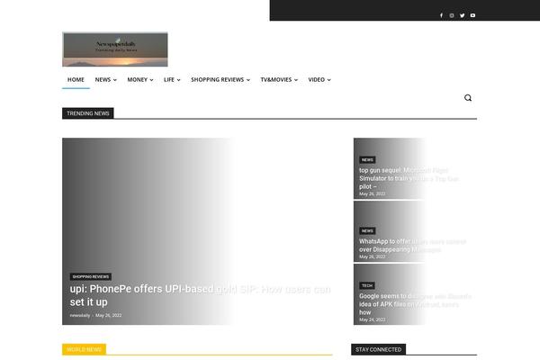 Site using Td-composer plugin