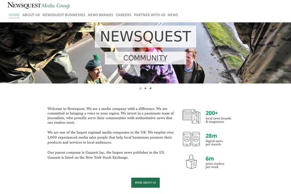 newsquestdigital.co.uk site used Newsquest