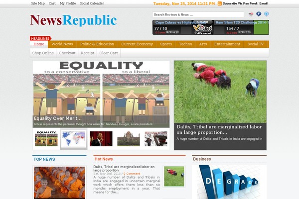 newsrepublic.in site used Newstoday-v12