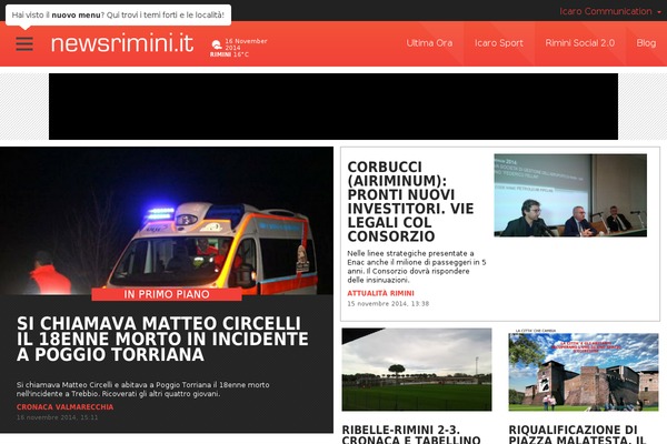 newsrimini.it site used Newsrimini